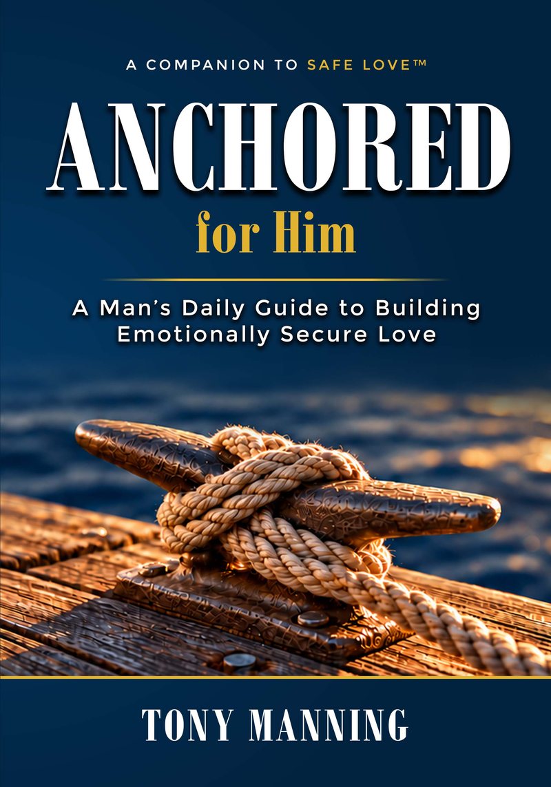 Anchored for Him journal cover